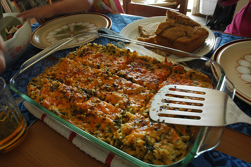 Spinach and Rice Casserole - Easy Spinach Casserole